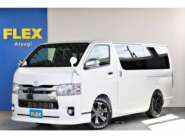 トヨタ ハイエースバン 2.0 スーパーGL ダークプライムⅡ ロングボディ ベットキット　ナビパッケージ