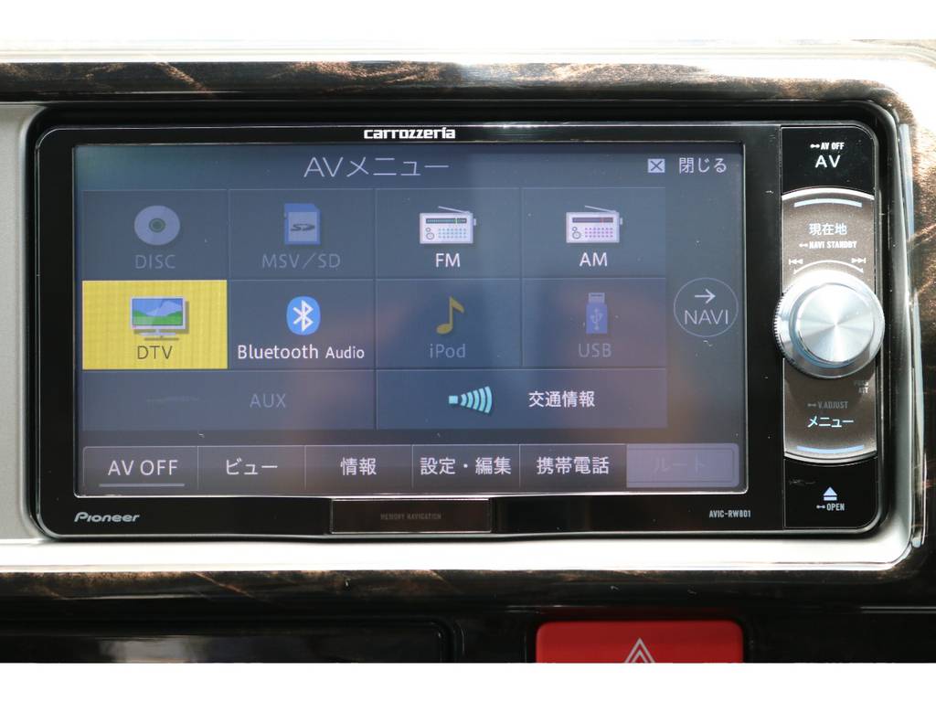 カロッツェリアSDナビ付き!!