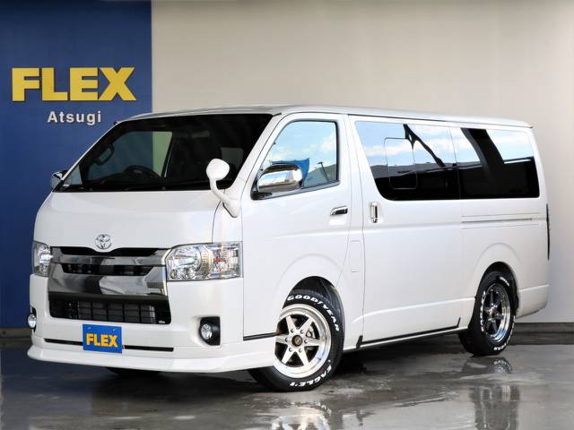トヨタ ハイエースバン 2.8 スーパーGL ダークプライムⅡ ロングボディ ディーゼルターボ 4WD 寒冷地仕様入りました。