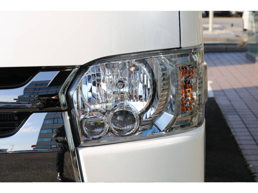 ＬＥＤヘッドライト明るいです！