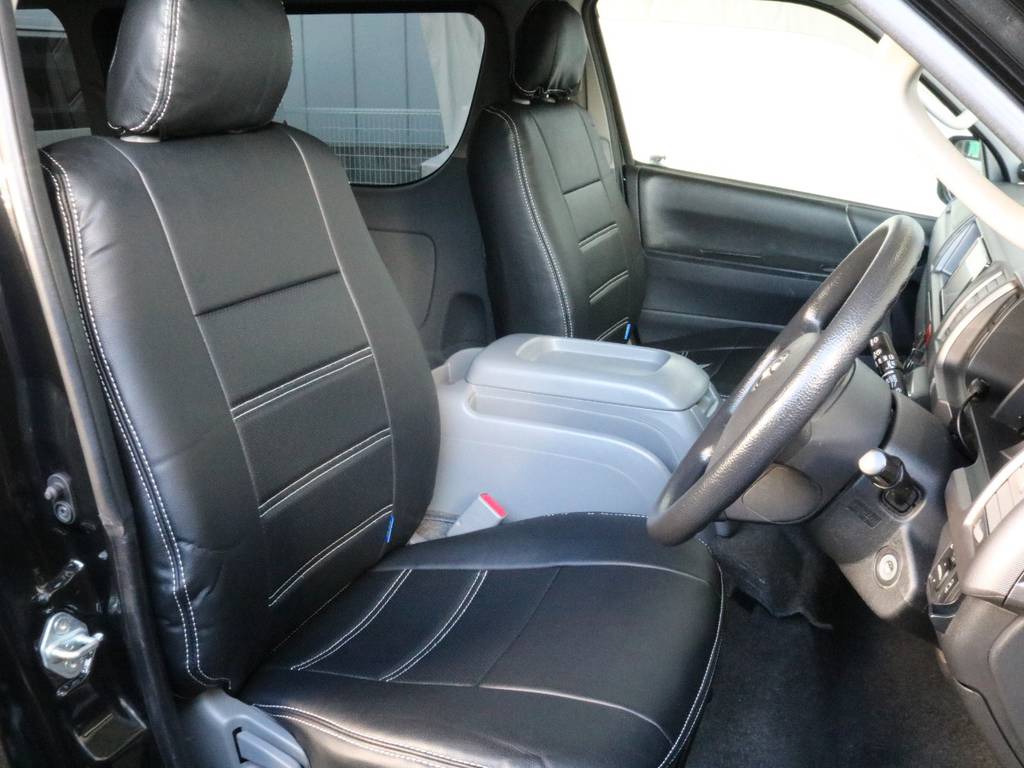 車高が高いので運転しやすいですよ!!