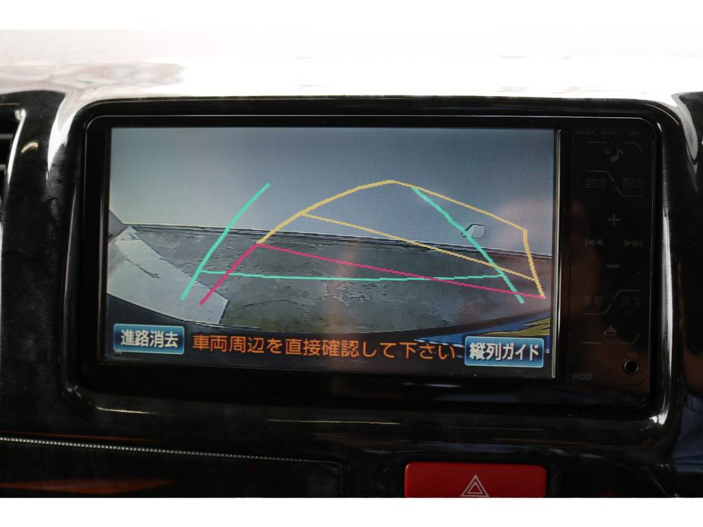 ナビ連動バックカメラ搭載！！駐車もご安心ください！