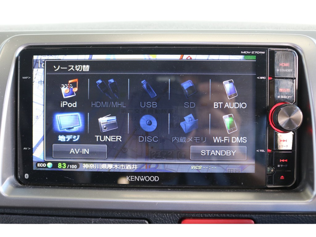Bluetooth接続や地デジワンセグなどオーディオ環境も充実しております！