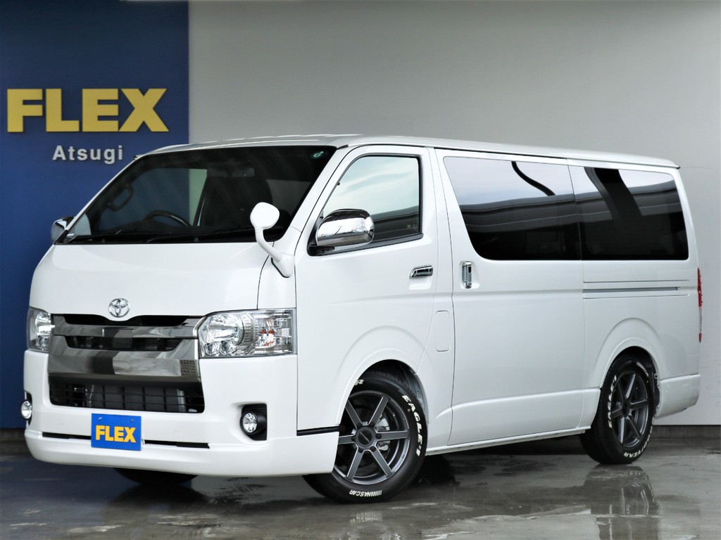 ハイエースバン　ダークプライムⅡ！ディーゼル2WD　両側パワスラ！