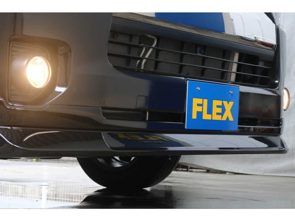 FLEXオリジナルフロントリップスポイラー！一気に印象が変わります！