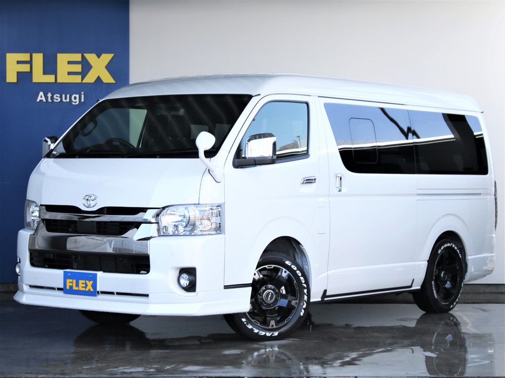 新車未登録 ハイエースバン 2.7 スーパーGL ダークプライムⅡ ワイドミドルルーフ ロングボディ4WD パーキングサポート 小窓付き 入庫致しました！