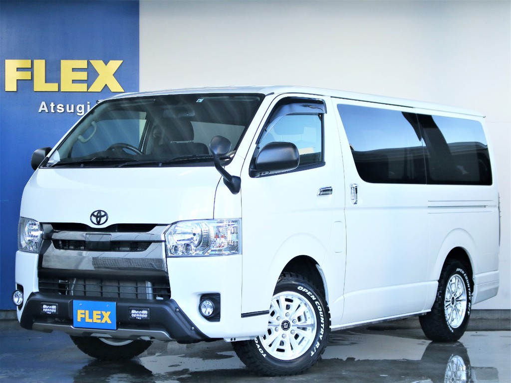 【厳選仕入れ】ワンオーナー　ハイエースバン　2.0　ガソリン２WD　ダークプライム　オフロードパッケージ