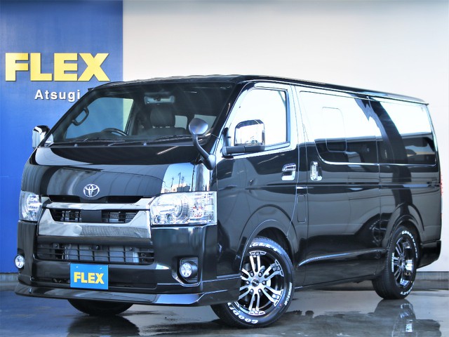 新車未登録　ハイエースバン　S-GL　ダークプライムⅡ　ガソリン２WD　ブラックマイカ