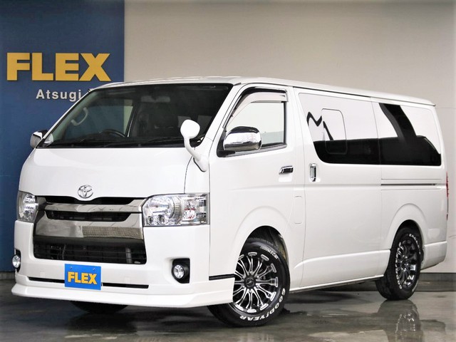 【厳選中古車】H29年式　ハイエエースバン　2.0　スーパーGL　ダークプライム　ガソリン２ＷＤ