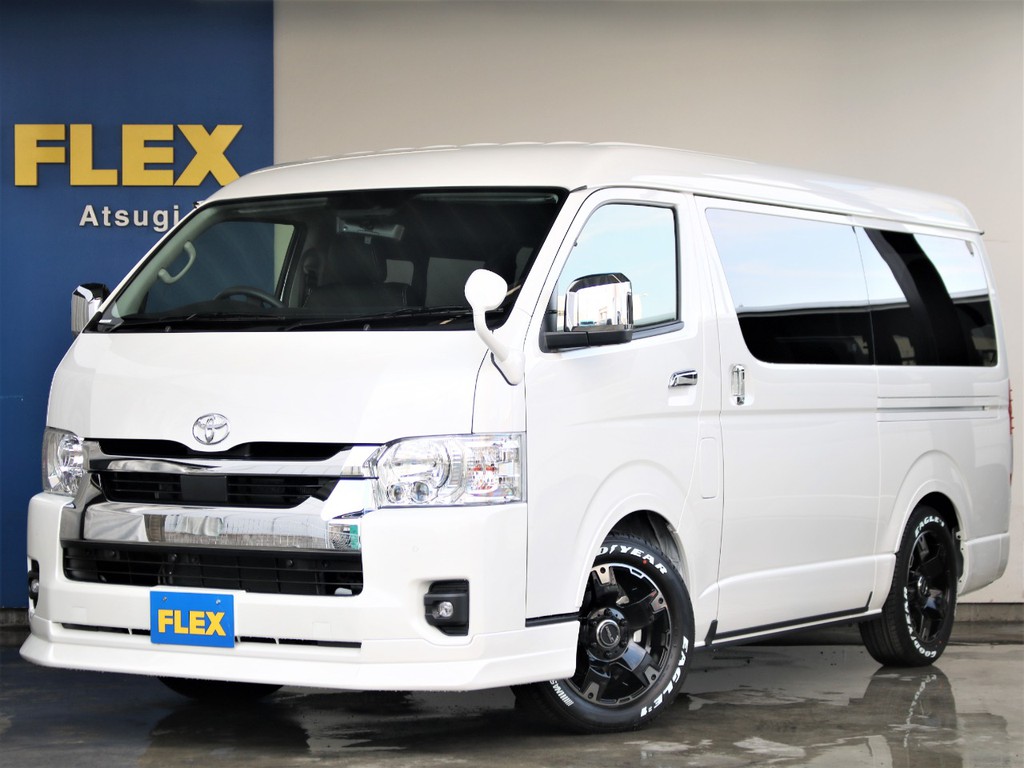 新車未登録　ハイエースワゴン　GL　ガソリン４WD　内装アレンジAS　対面＆フルフラット対応シート搭載！