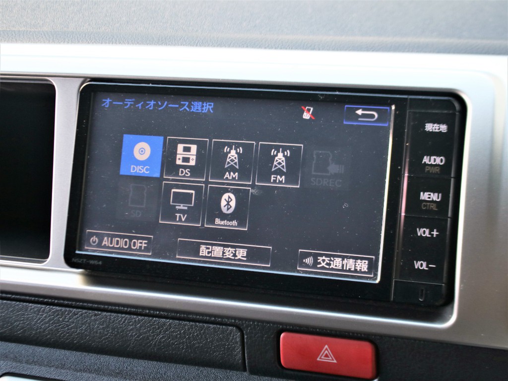 Bluetooth機能もご利用可能なナビとなっております！