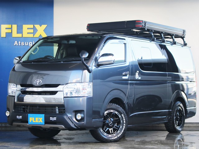 H28年式　ハイエースバン　スーパーGL　ディーゼル2WD　ルーフトップテント装備！