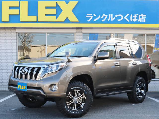 ☆150プラド☆ディーゼルターボ☆新車未登録☆ブロンズマイカメタリック☆新品17インチアルミホイール☆BFG新品ATタイヤ☆新品２インチリフトアップ☆
