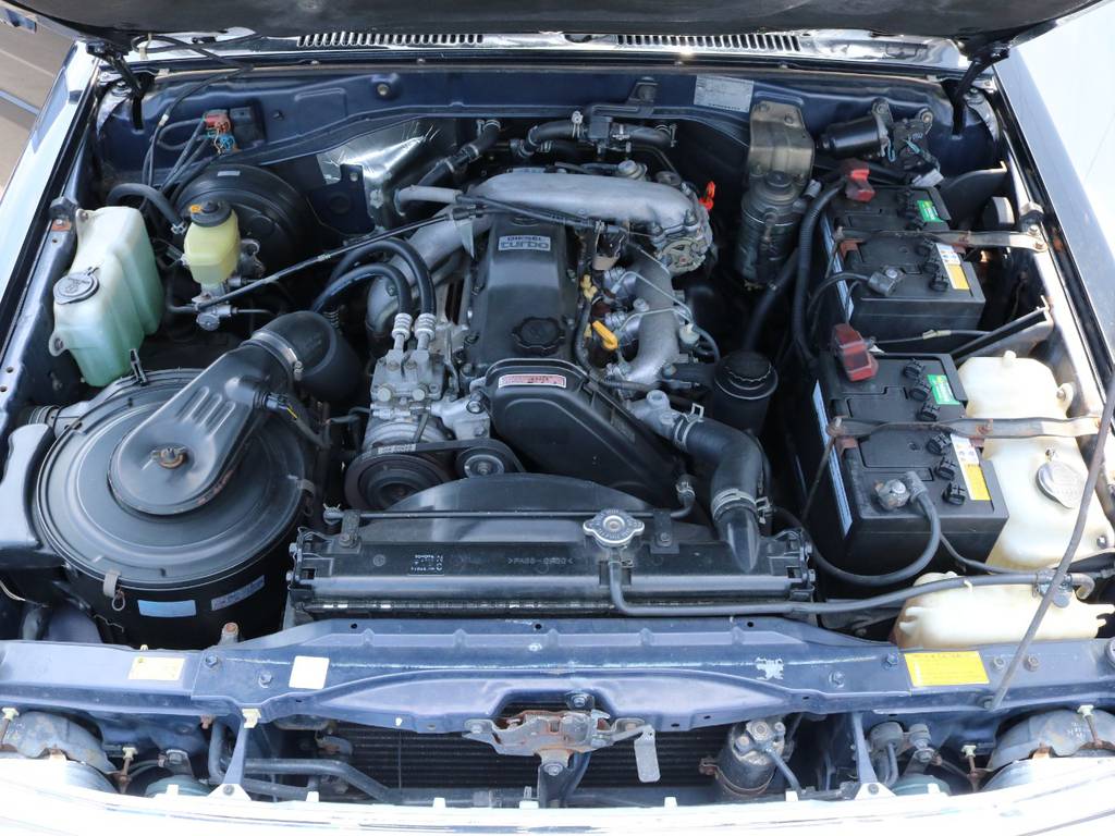 ３.０Lのディーゼルエンジンで快適に走行出来ます！