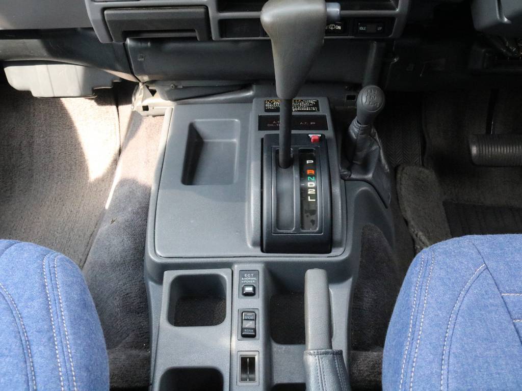 オートマチック車なので女性の方でも簡単に運転できます♪