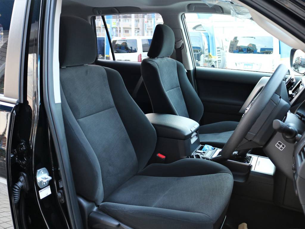乗り心地の良いシートは運転の疲れを軽減してくれます♪