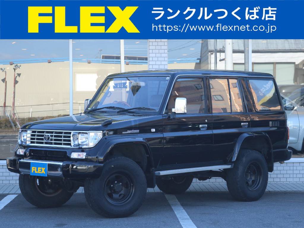 ブラックで統一されたオシャレな７８プラドの入庫です！
