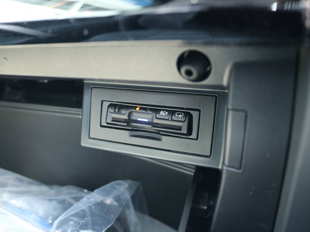 必需品のETCも新品装着！