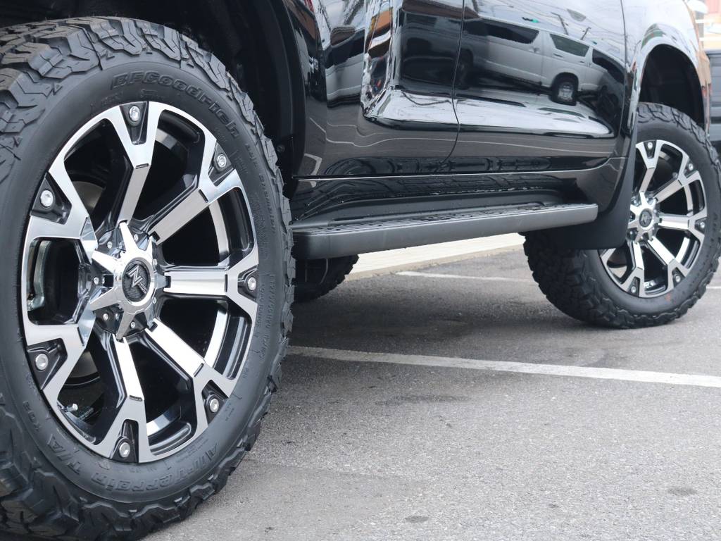 ナイトロパワー２０インチＡＷにＢＦグッドリッチＡＴ新品装着！