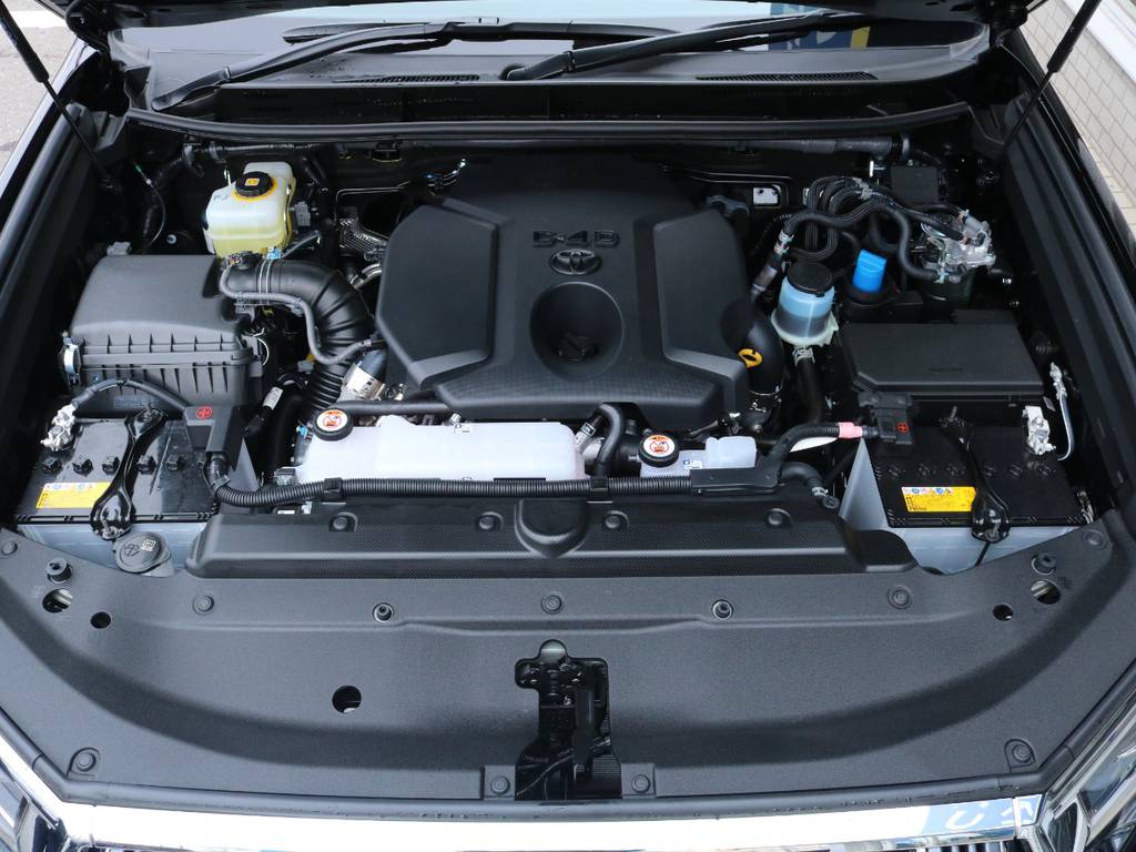 ２．８Ｌクリーンディーゼルエンジン搭載でエコにドライブが出来ます！