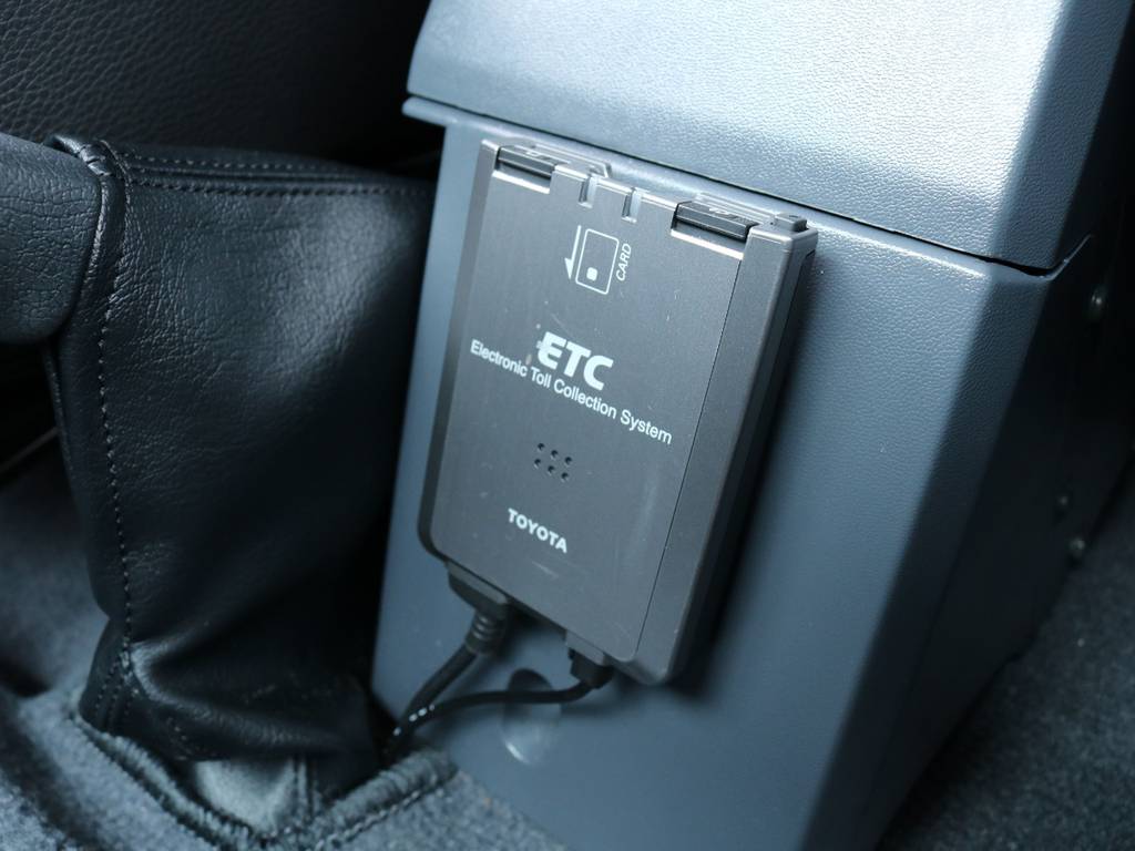 必需品のＥＴＣも完備！