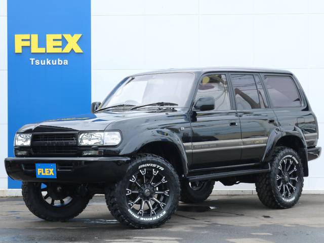 ブラックオールペイントのランクル８０の入庫です！