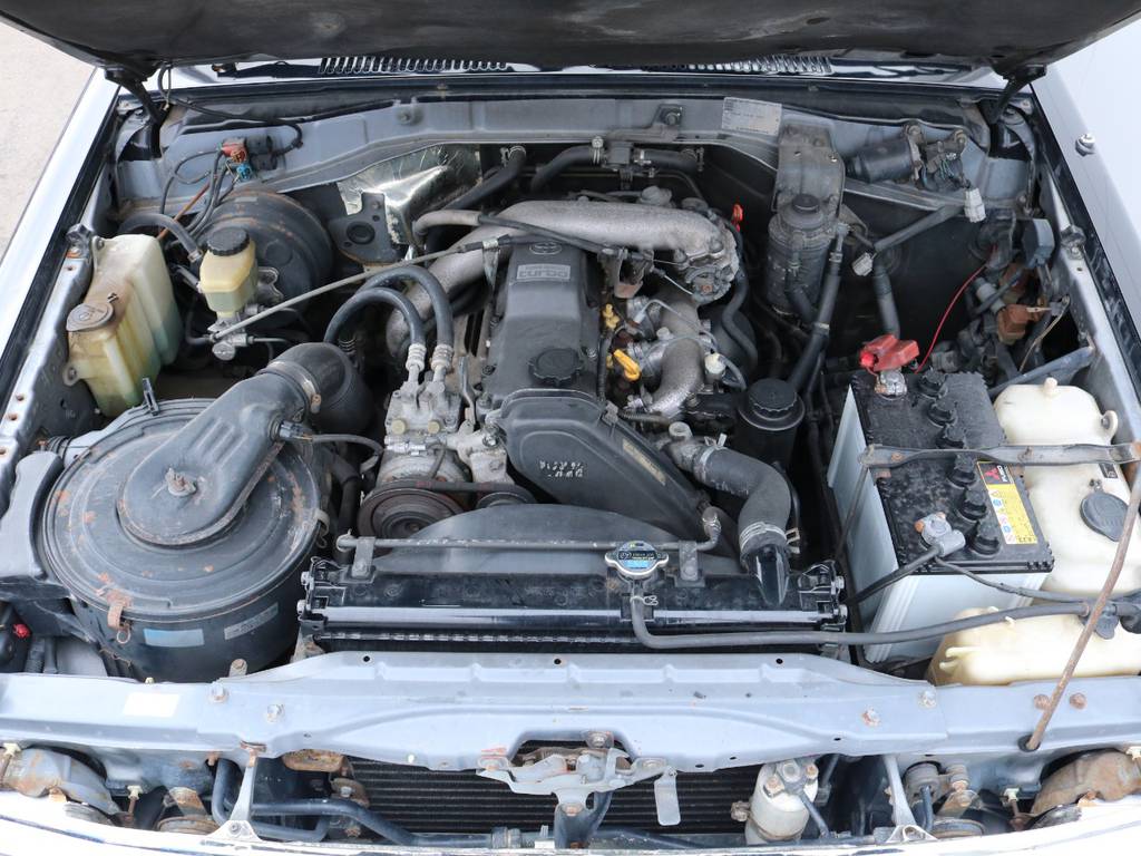 ３０００ｃｃディーゼルターボエンジン搭載！