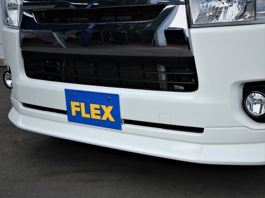 FLEXオリジナルデルフィーノラインフロントスポイラー！