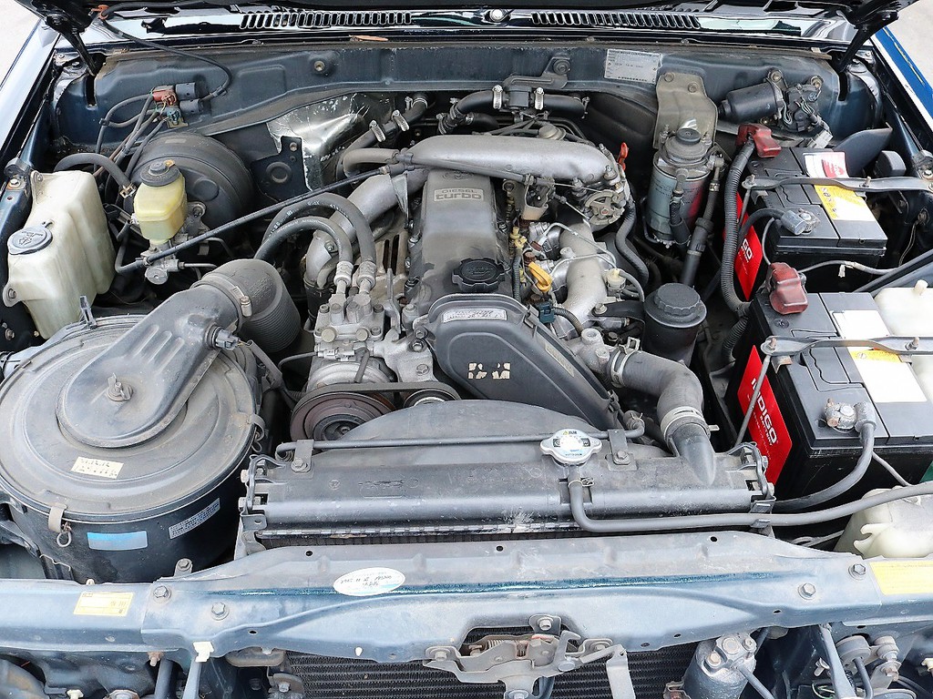 ３０００ｃｃディーゼルターボエンジン。どんな道でもグイグイ引っ張っていってくれます！