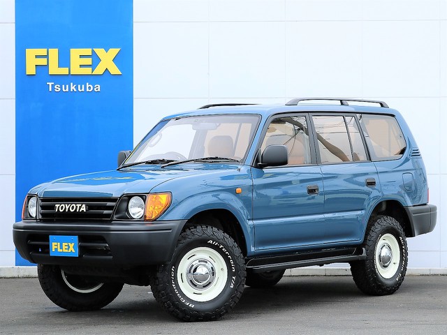 H13年式　後期型　2，7ガソリン×タイミングチェーン式アルルブルーNEWペイント☆新品丸目ナローボディ☆