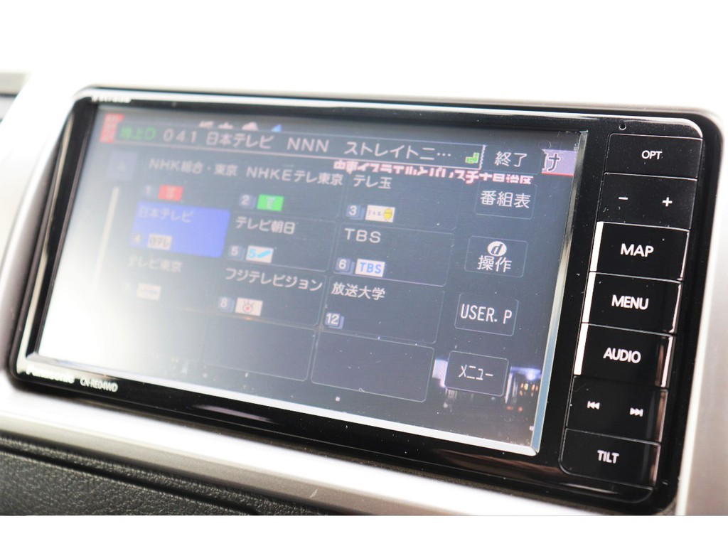 ストラーダＳＤナビ！フルセグＴＶ！ＣＤ、ＤＶＤ再生！