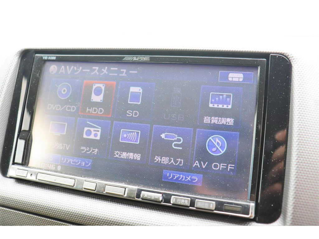アルパインＨＤＤナビ搭載！フルセグ！！