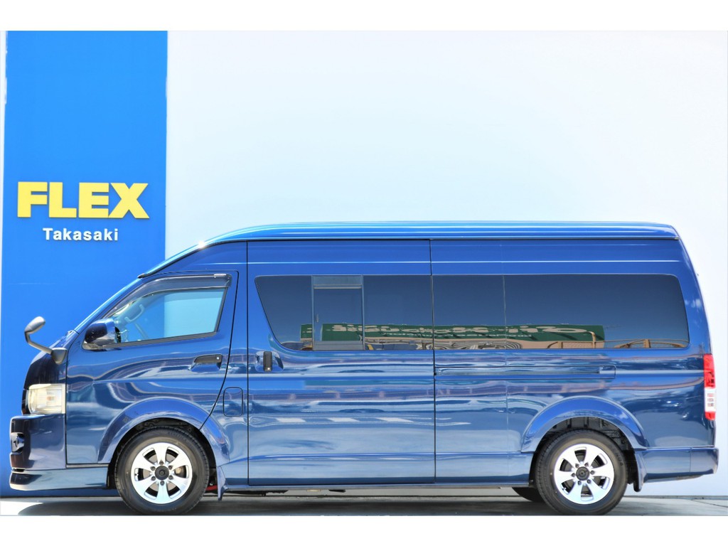 トヨタ 1/10 ハイエース ボディ ダークブルー ハイエースバン ブルー系（青）の中古車を探すなら【グーネット】