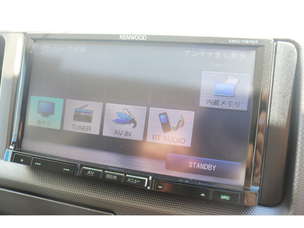 ケンウッド製ナビ搭載！フルセグ、Bluetooth接続♪