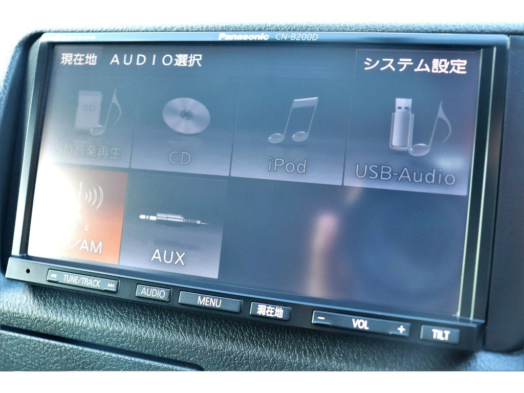 パナソニック製ナビ搭載！