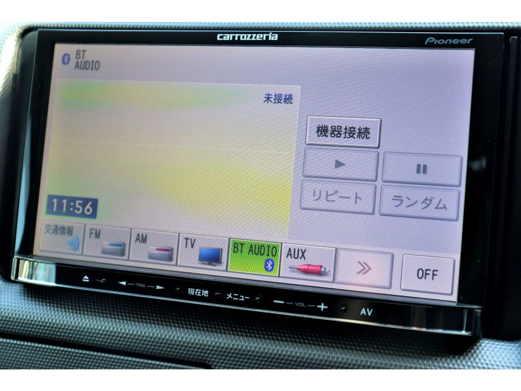 カロッツェリアメモリーナビ搭載！