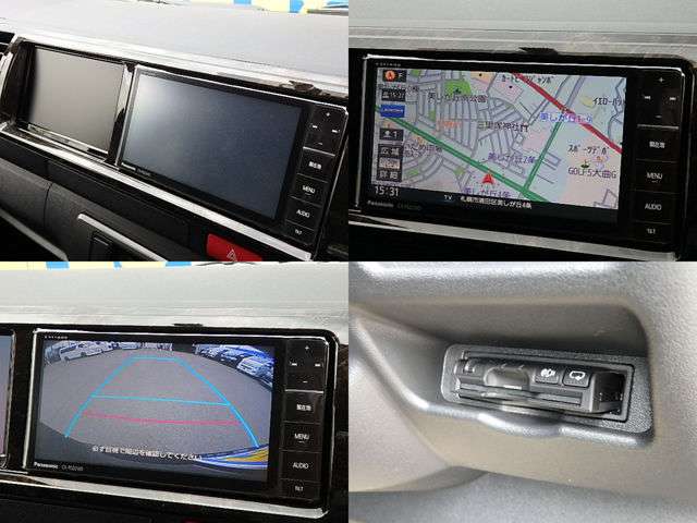 ストラーダＳナビ！フルセグ対応です♪カロッツェリアサブモニターもついております！ＥＴＣももちろん完備♪