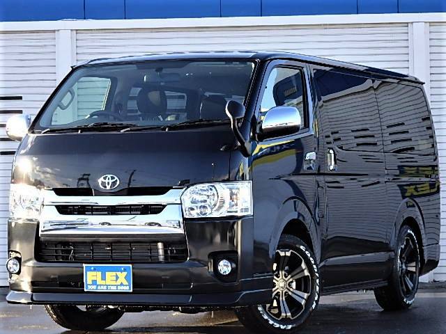 【新車ハイエースバン　寒冷地仕様　4WD　ＦＬＥＸオリジナル内装架装ver.4】