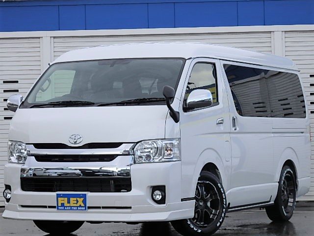 【新車ハイエースワゴンGLVSC付寒冷地仕様　FLEXオリジナル内装架装ver3.3】