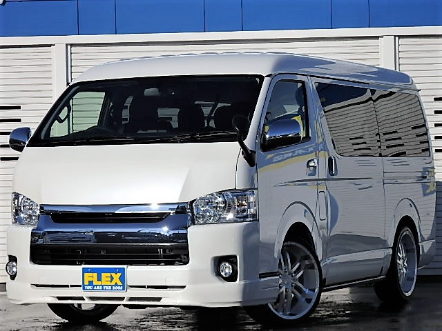 【新車ハイエースワゴンGL　4WD　寒冷地使用車　パールホワイト　】