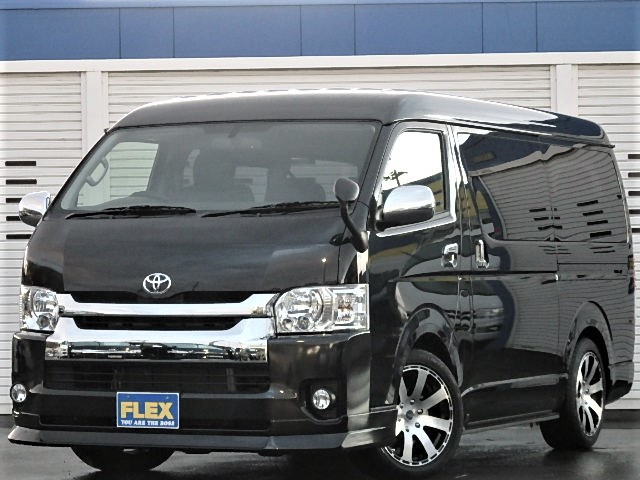 【新車ハイエースワゴンGL4WD寒冷地仕様VSC付　FLEXオリジナル内装架装ver.1】