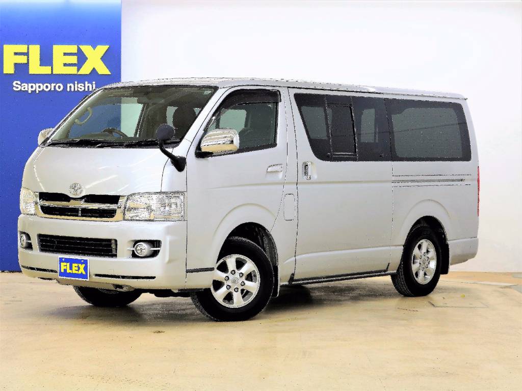 Ｈ１７　ハイエースＶ！スーパーＧＬ！ディーゼル４ＷＤ！寒冷地仕様！