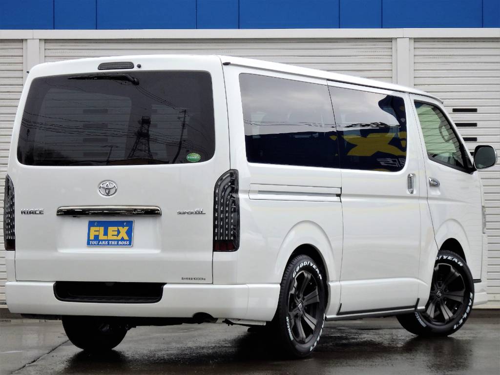 ＦＬＥＸオリジナルパーツや信頼度の高いパーツメーカーに拘ったカスタマイズをしております。