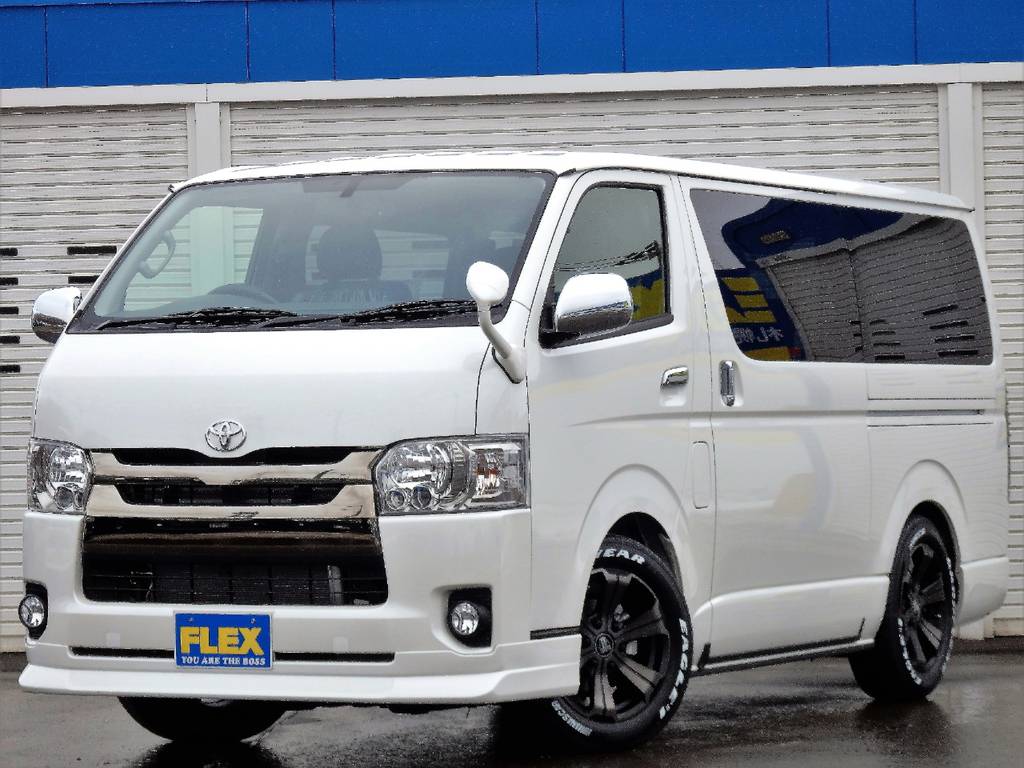 【新車ハイエースバン寒冷地仕様車4WD特別仕様車DARKPRIME】