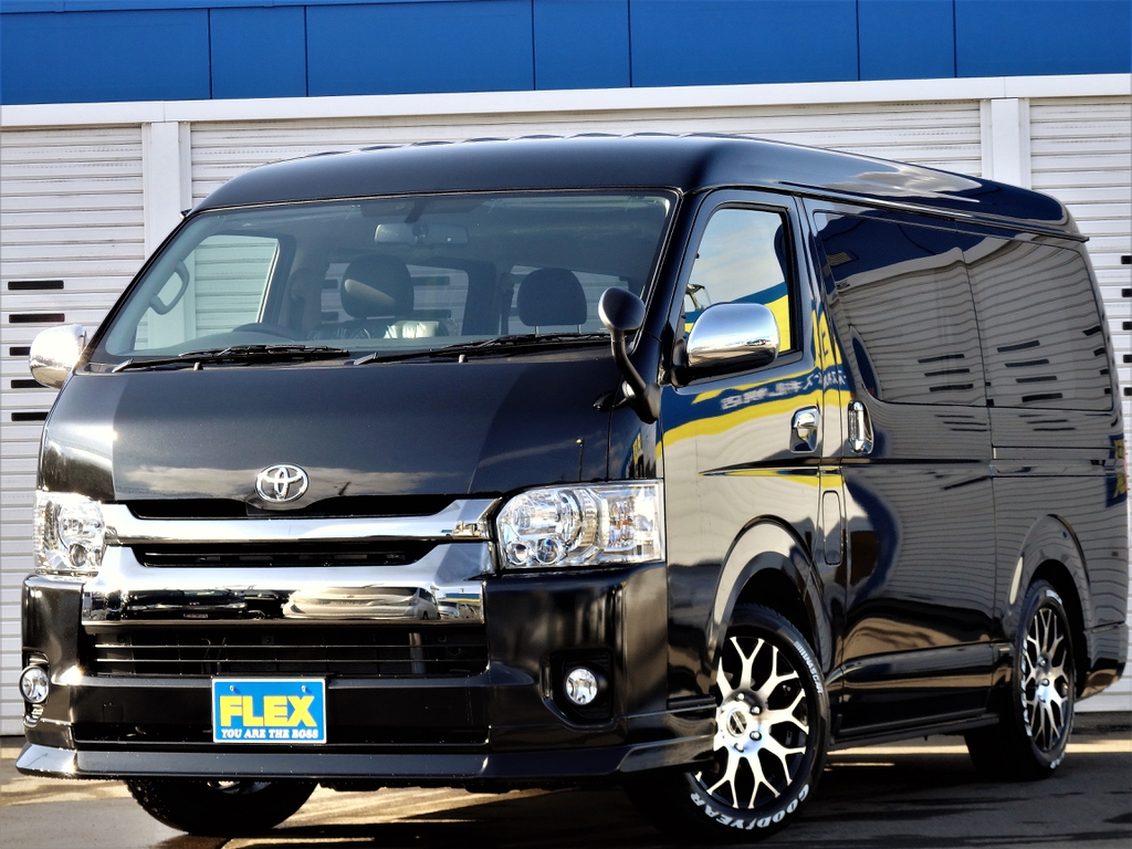 【新車ハイエースバン　4WD　寒冷地仕様　特別仕様車DARKPRIME】