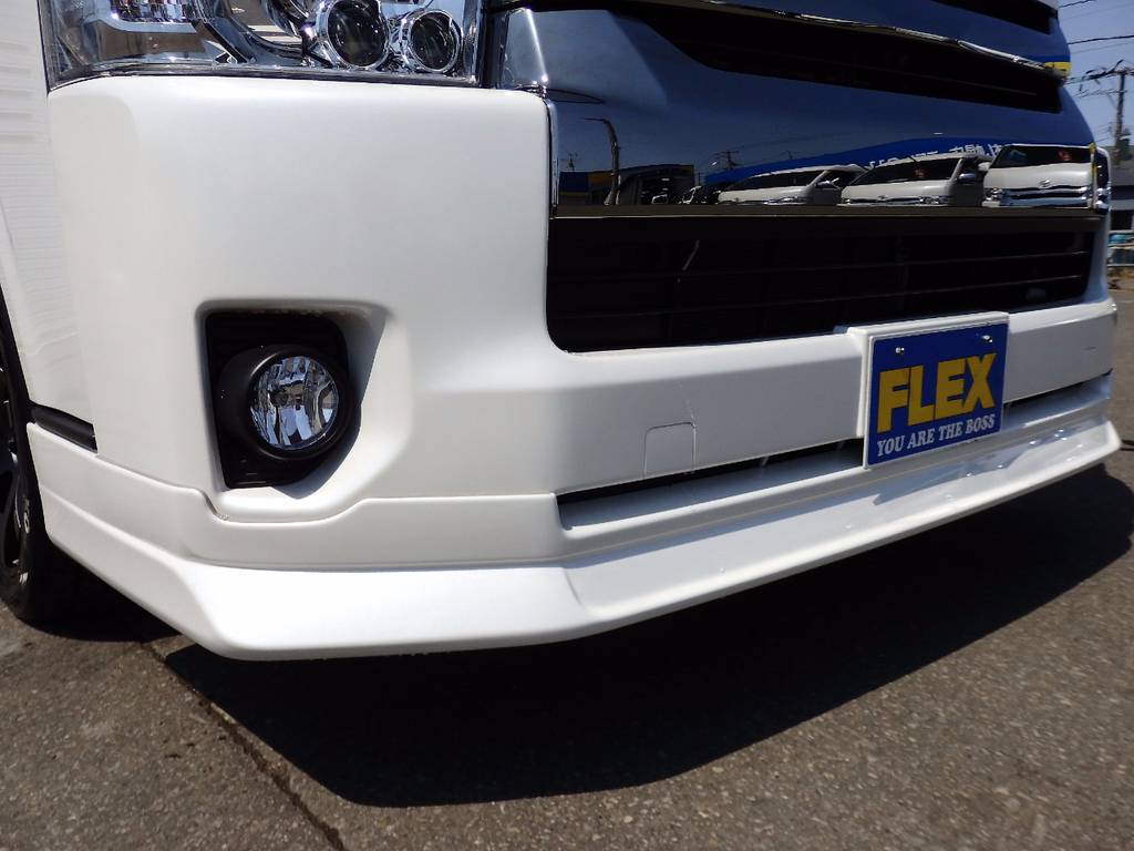 FLEXオリジナルフロントリップスポイラー！