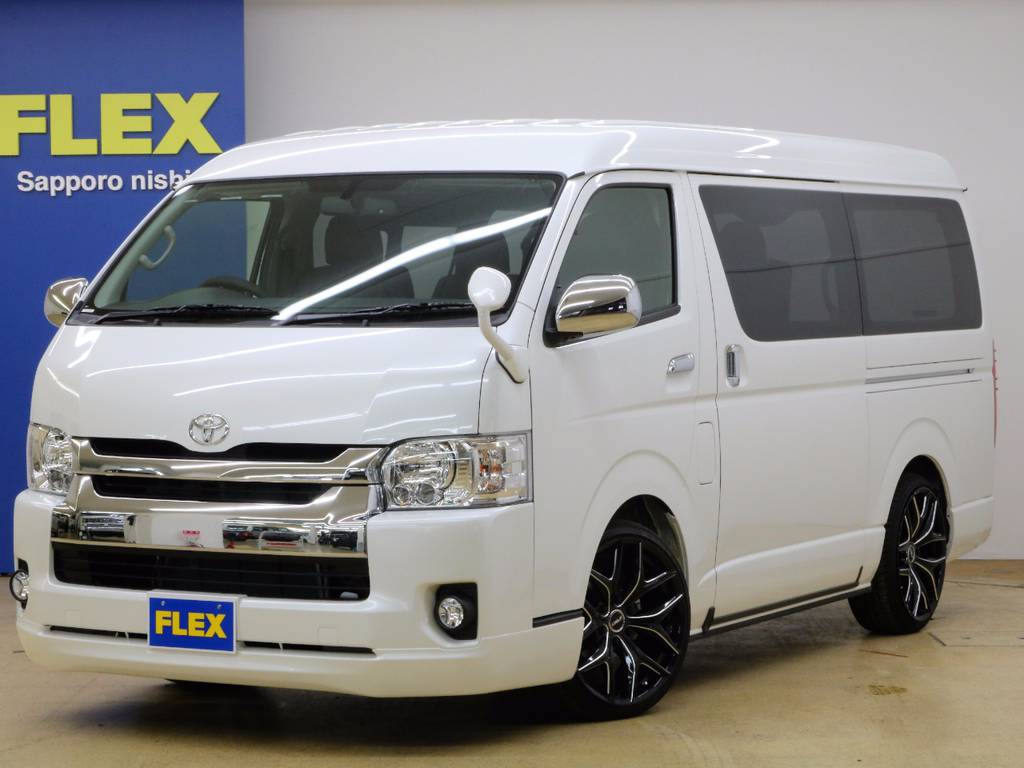 【新車コンプリートカー】新車！ハイエース！ワゴンＧＬ４ＷＤ！寒冷地仕様車！