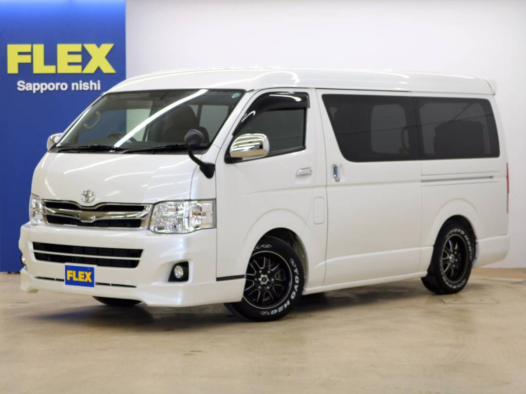 Ｈ２５　ハイエース！ワゴンＧＬ４ＷＤ！稀少な中古のワゴンＧＬ４ＷＤです！