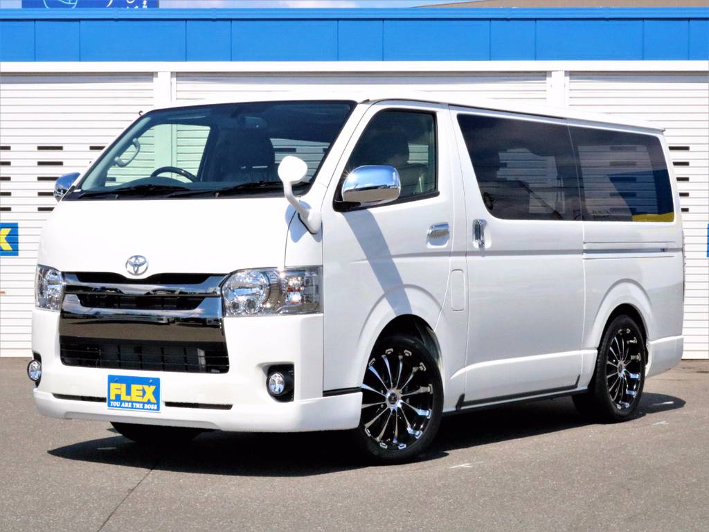 【新車ハイエースＶ ４ＷＤ Ｓ－ＧＬ ダークプライム ライトカスタムＰＫＧ】
