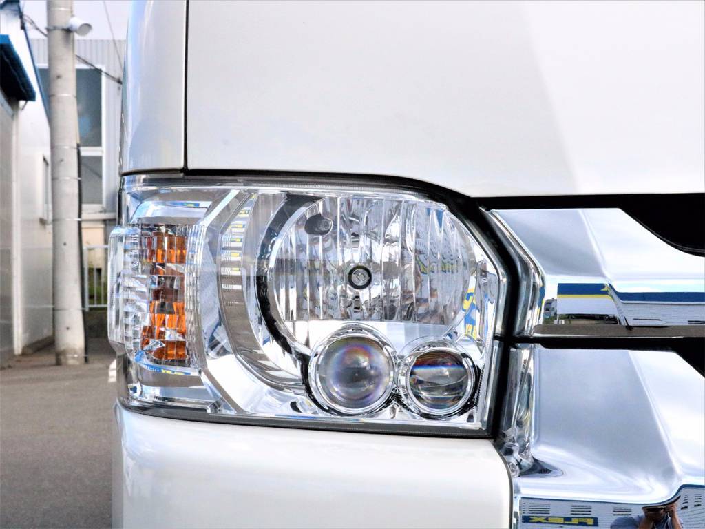 オプションのＬＥＤヘッドライト！